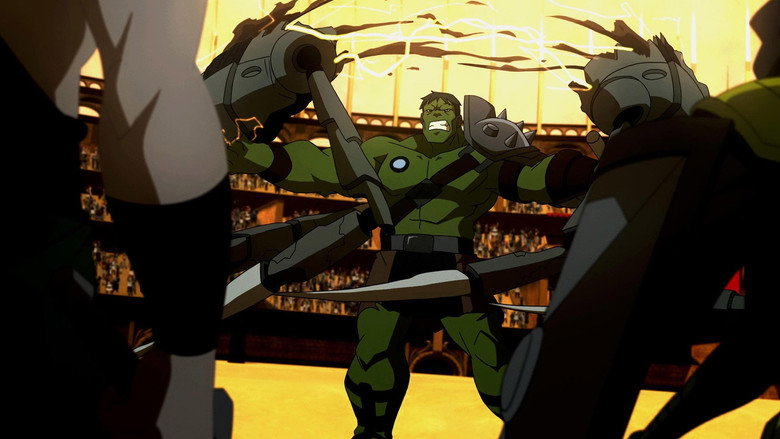 Planet Hulk backdrop 6