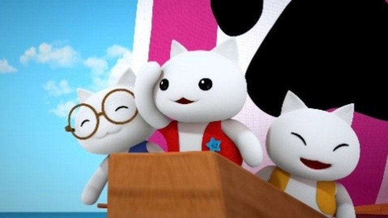 Nyanko on the Star Island backdrop 4