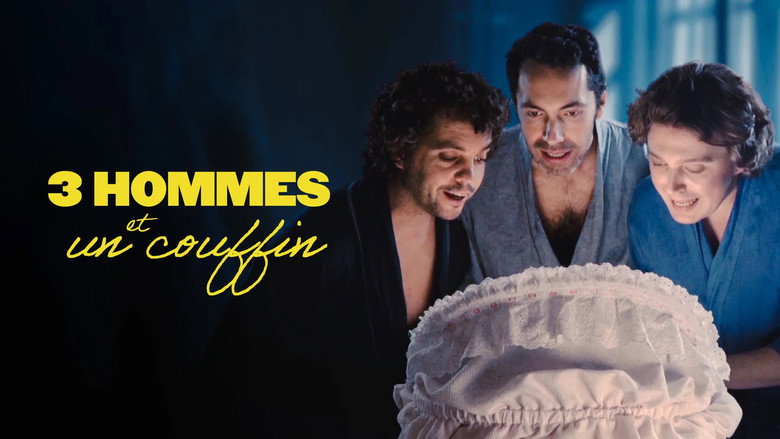 3 hommes et un couffin backdrop 2