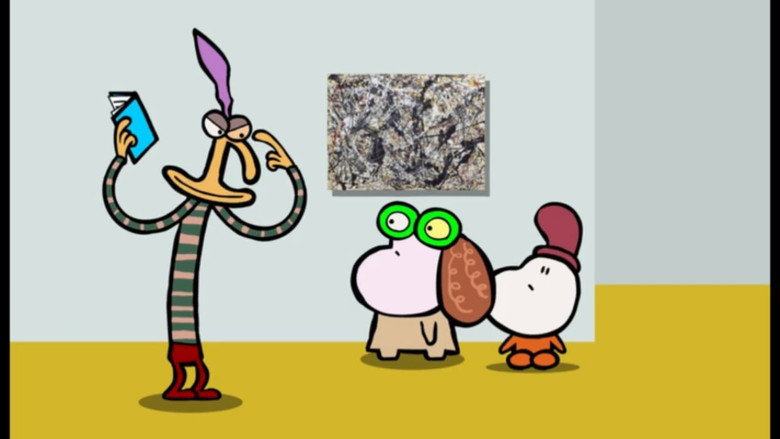 1 minute in a museum backdrop 2