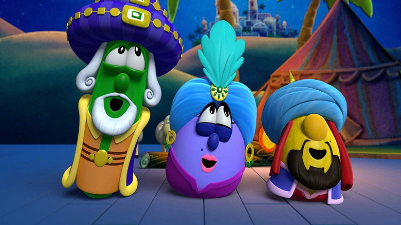 VeggieTales: The Best Christmas Gift backdrop 3