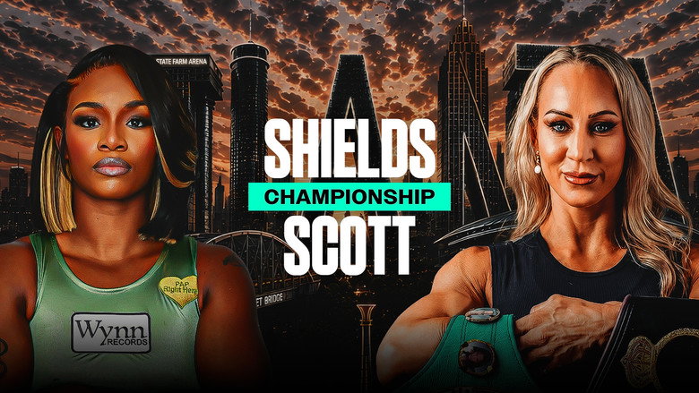 Claressa Shields vs. Kaye Scott backdrop 1