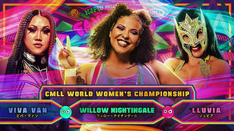 NJPW Presents CMLL Fantastica Mania 2024 - Lucha Libre USA backdrop 9