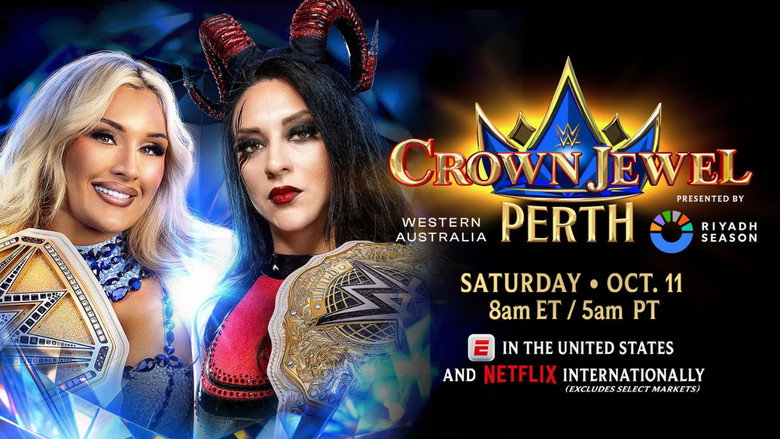 WWE Crown Jewel 2025 backdrop 8
