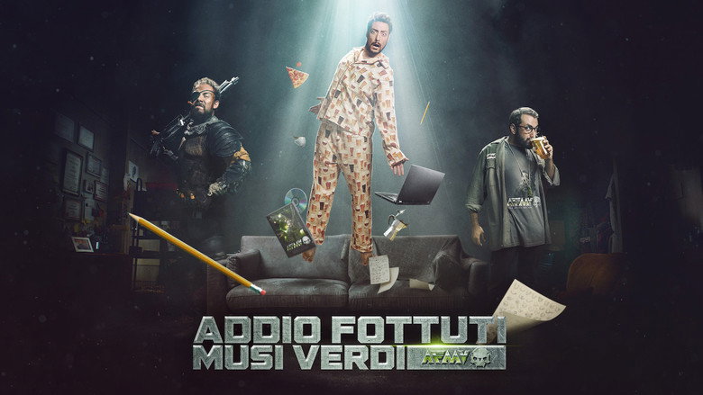 Addio fottuti musi verdi backdrop 5