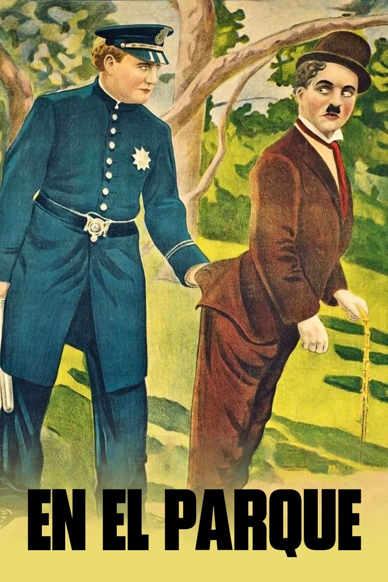 Charlot en el parque