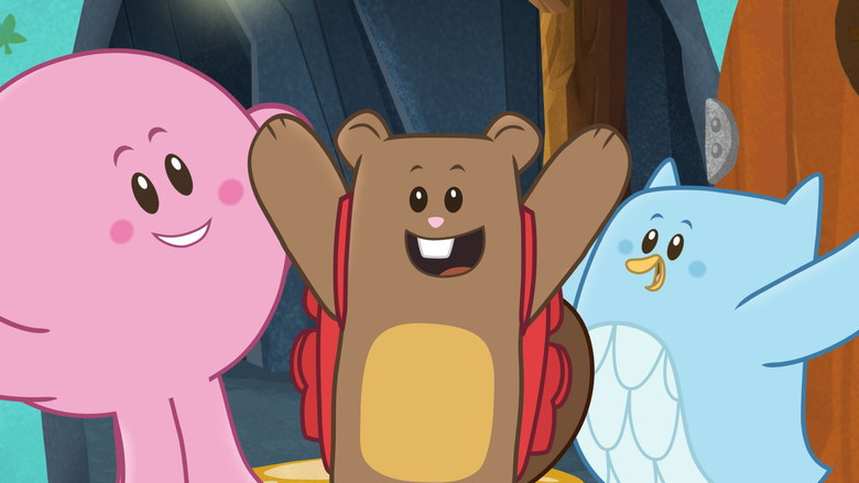 Luna, Chip, & Inkie in The Festival of Wishes backdrop 2