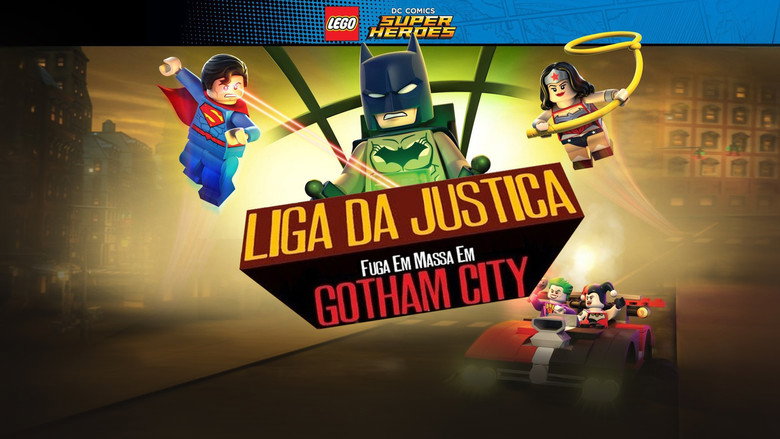 LEGO DC Comics Super Heroes: Justice League - Gotham City Breakout backdrop 5