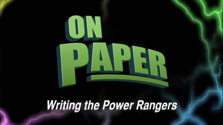 On Paper - Writing the Power Ranger