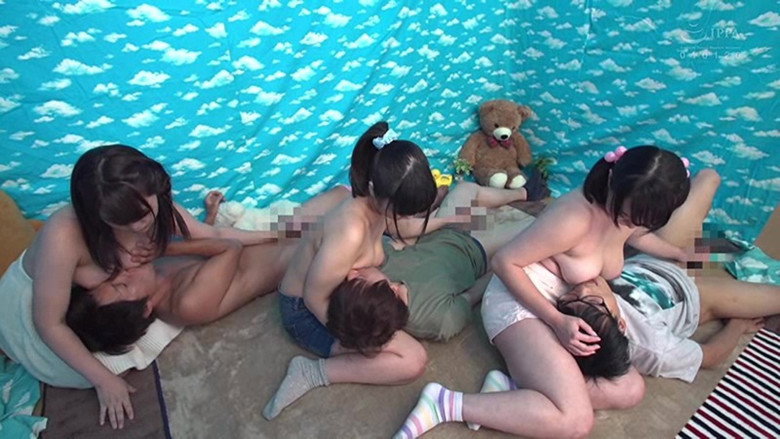 A Big Brother Who Wants To Be Babied Is Getting Breast-Fed By His Big Tits Little Sister And Handjob Action In An Incest Fuck Fest backdrop 1