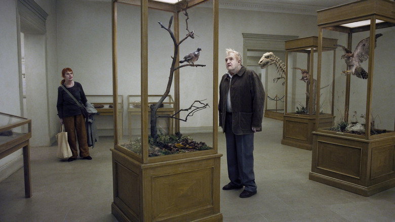 A Pigeon Sat on a Branch Reflecting on Existence backdrop 8