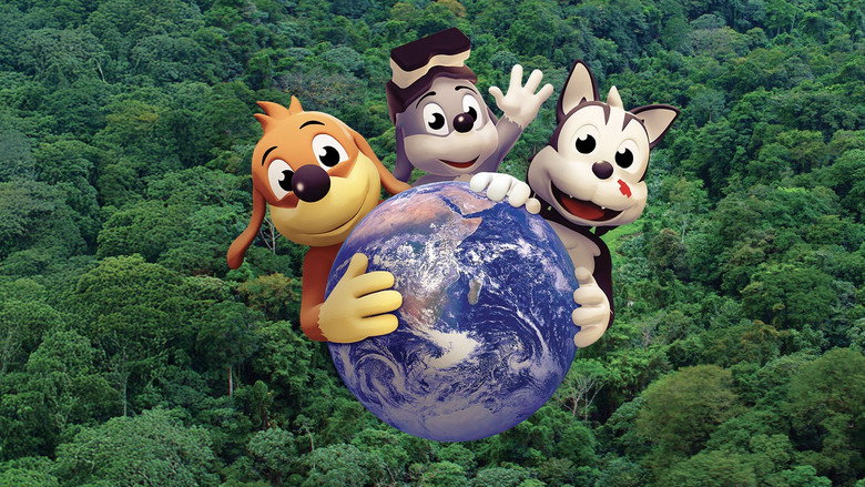 Spiff & Hercules Go Green backdrop 3