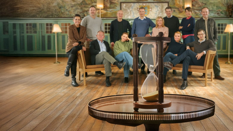 Højskolen - Timeglas backdrop 1
