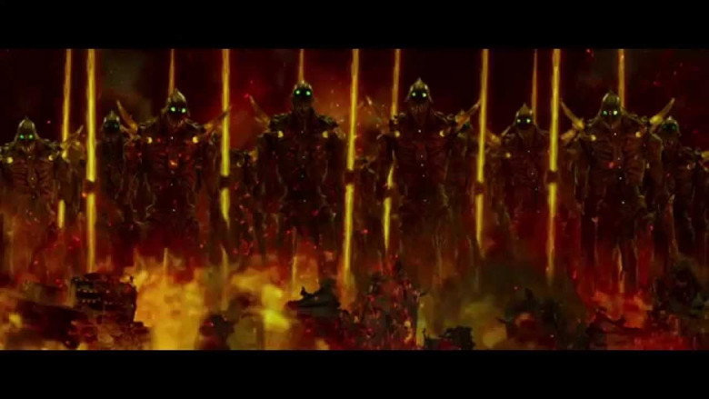 Giant God Warrior Appears in Tokyo backdrop 9