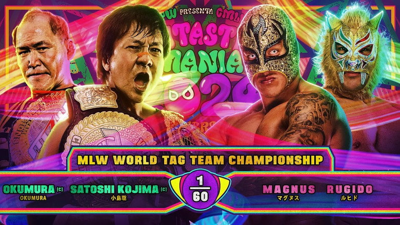 NJPW Presents CMLL Fantastica Mania 2024 - Lucha Libre USA backdrop 5
