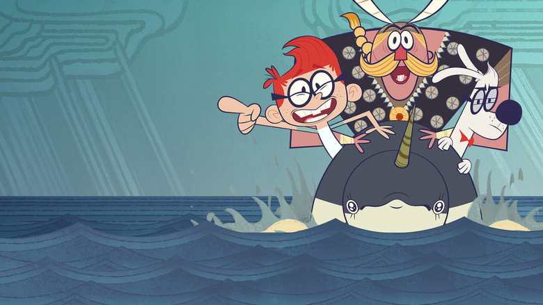 The Mr. Peabody & Sherman Show backdrop 4