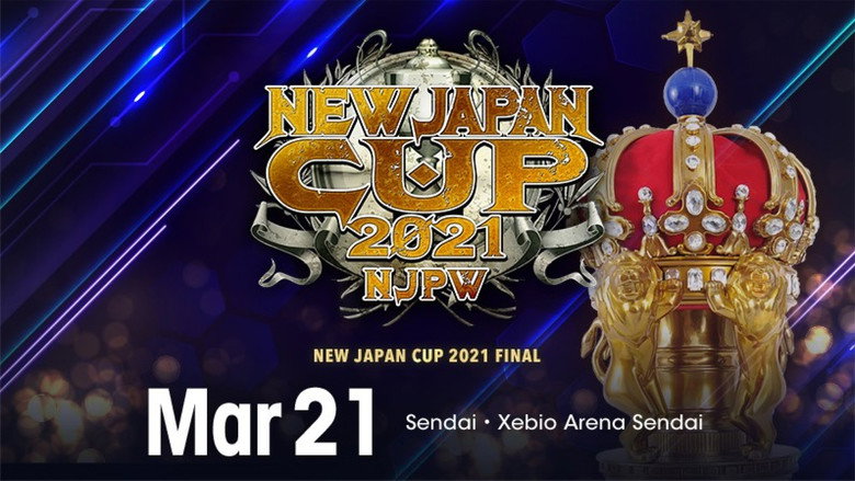 NJPW New Japan Cup 2021 - Day 13 (Final) backdrop 7