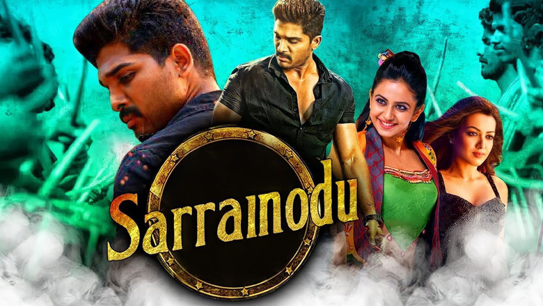 Sarrainodu backdrop 4