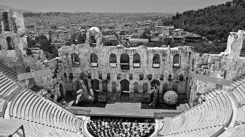 Yanni: Live at the Acropolis backdrop 3