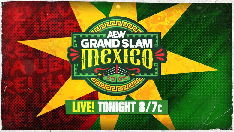 AEW Grand Slam Mexico backdrop 3