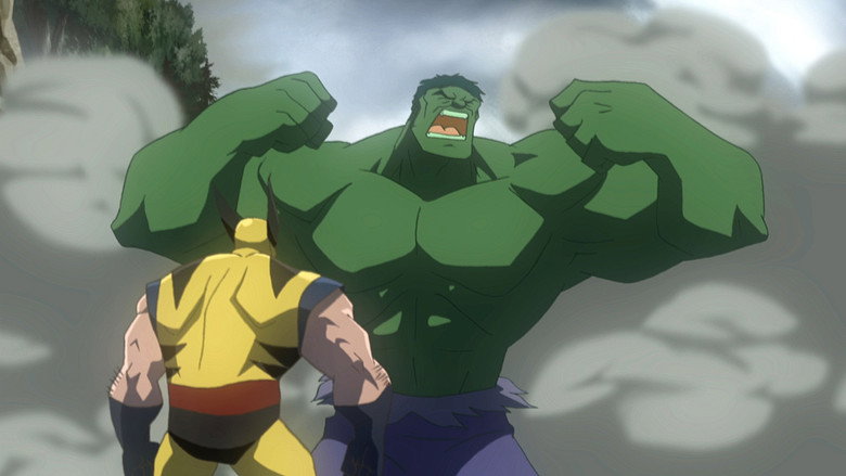 Hulk vs. Wolverine backdrop 5