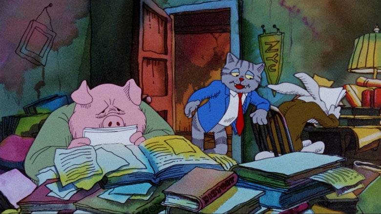 Fritz the Cat backdrop 9