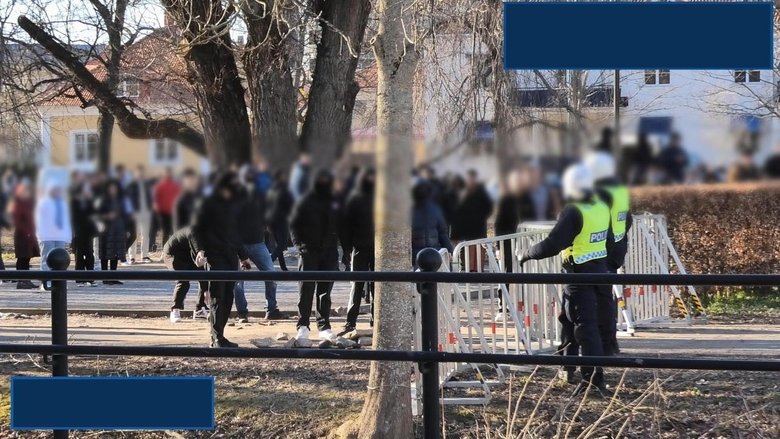 Violent riot