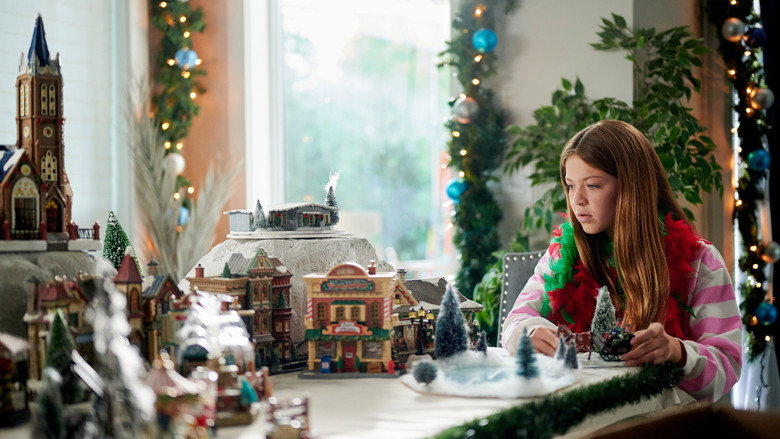 A Magical Christmas Village backdrop 5