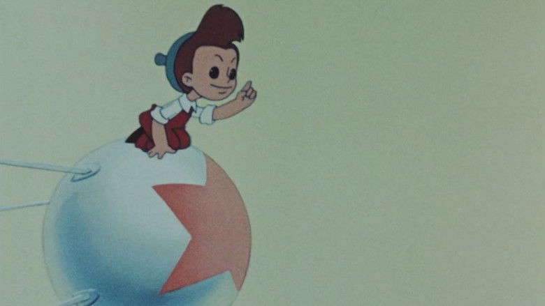 Murzilka on the Satellite