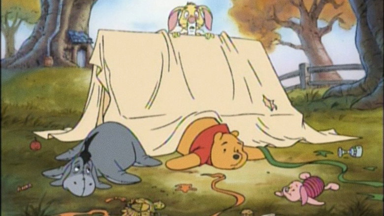 A Winnie the Pooh Thanksgiving backdrop 6