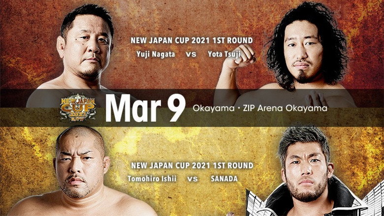 NJPW New Japan Cup 2021 - Day 4 backdrop 6