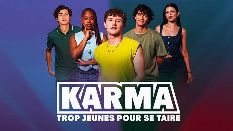Karma, too young to shut up backdrop 1