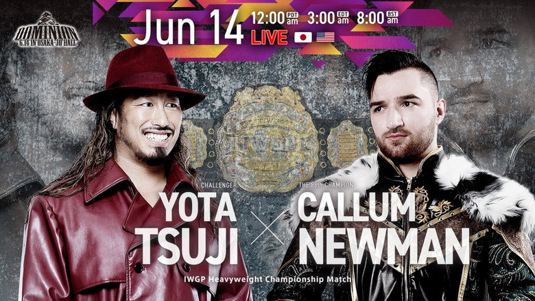 NJPW Dominion 6.14 In Osaka-Jo Hall 2026 backdrop 2