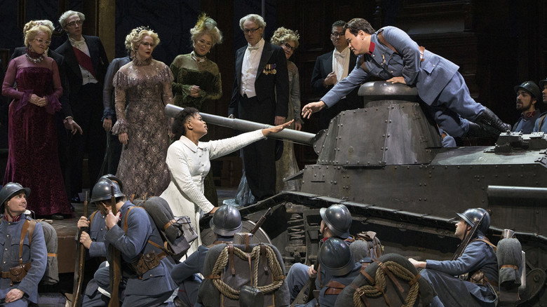 The Metropolitan Opera:  La Fille du Régiment backdrop 2