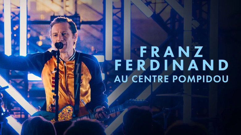 Franz Ferdinand : concert privé au Centre Pompidou backdrop 2