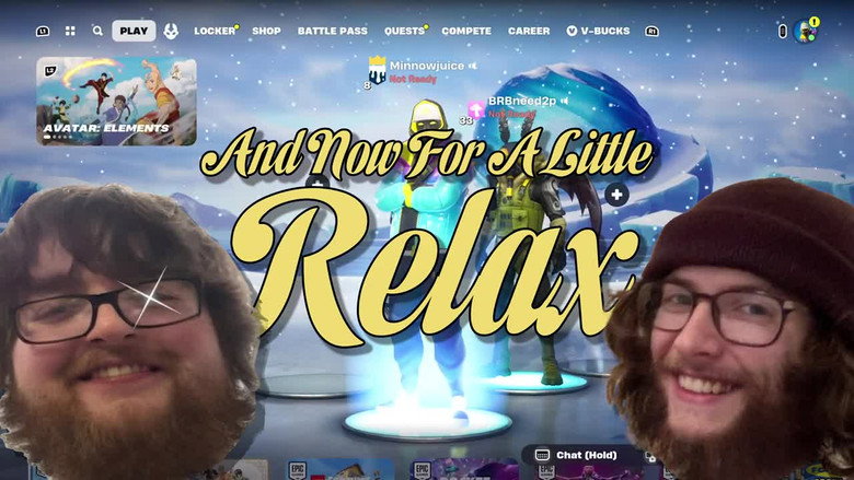 Fortnite with Louis Noon backdrop 1