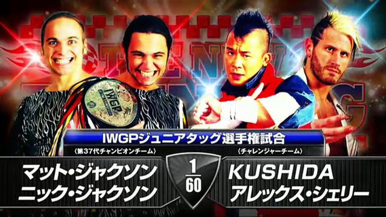 NJPW The New Beginning in Osaka 2014 backdrop 2