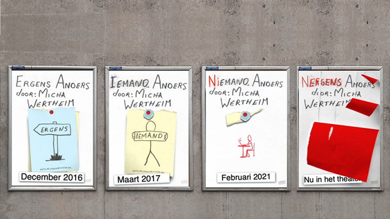 Micha Wertheim: Nergens Anders backdrop 1