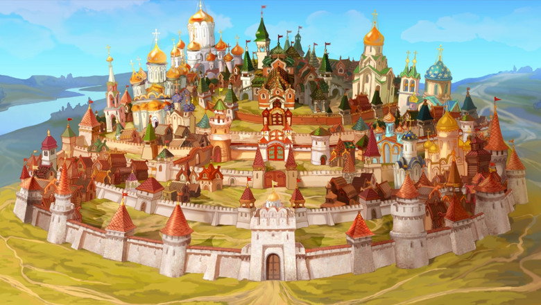 Dobrinya and the Dragon backdrop 6