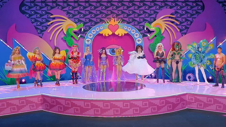 La Más Draga backdrop 4
