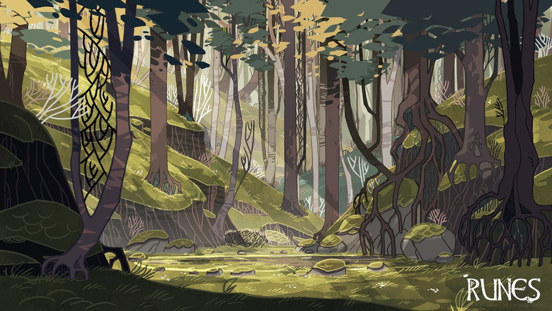 Runes backdrop 8
