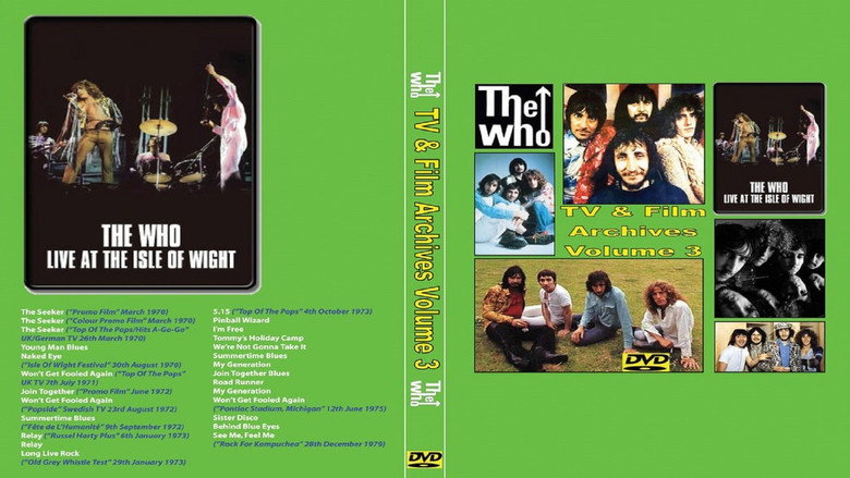 The Who - TV & Film Archives Vol. 3 (1970-1979)線上电影看完整版