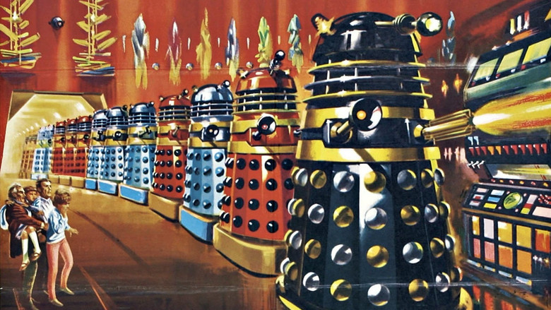 Dr. Who and the Daleks backdrop 9