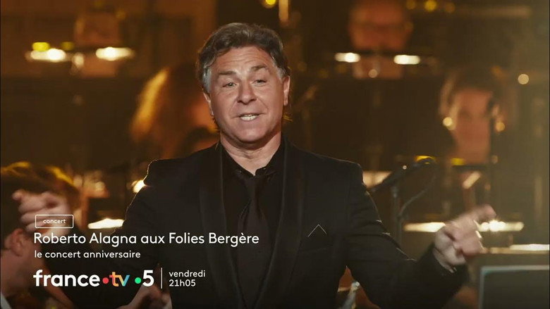 Roberto Alagna aux Folies Bergère, le concert anniversaire backdrop 3