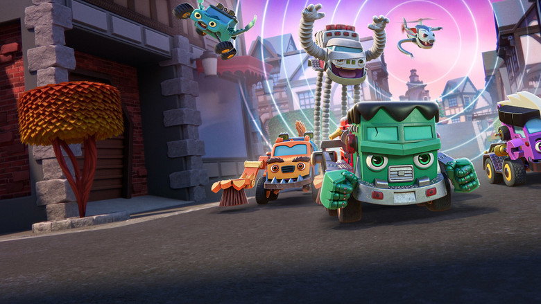 Mighty Monsterwheelies backdrop 4