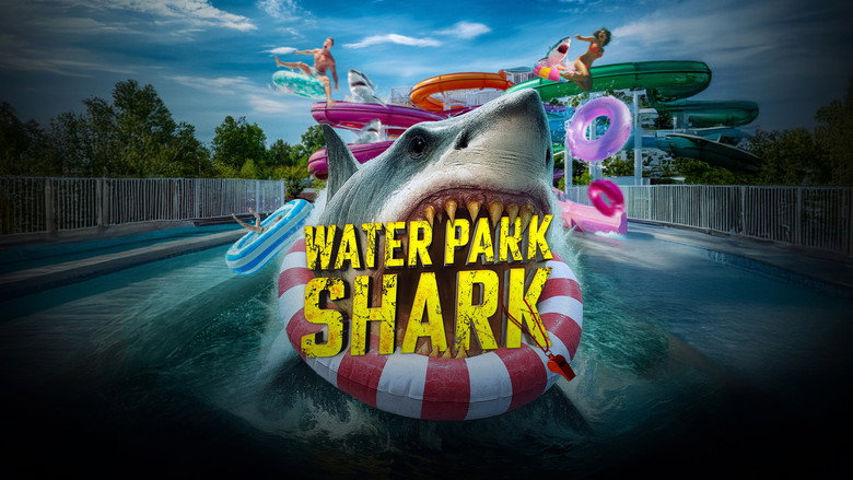 Water Park Shark backdrop 2