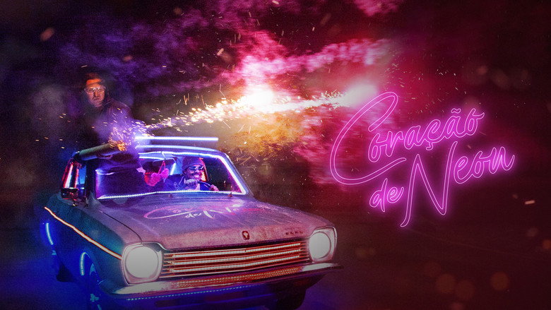 Neon Heart backdrop 1