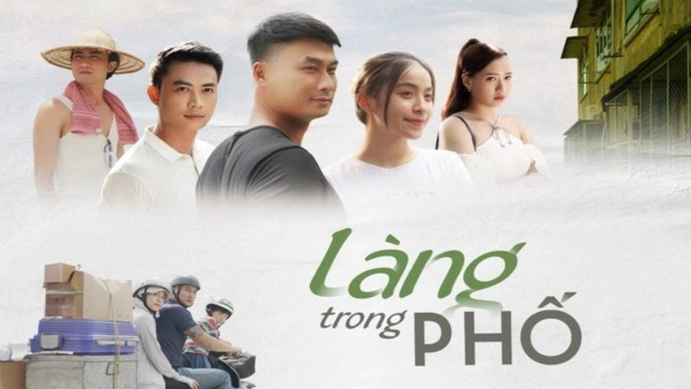 Làng trong phố backdrop 1