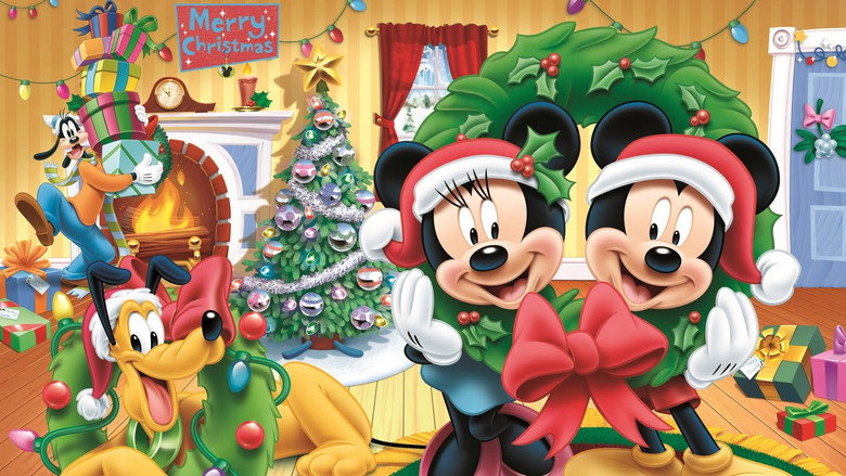 Celebrate Christmas With Mickey, Donald & Friends backdrop 2