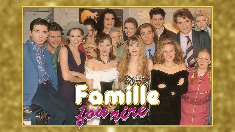 Famille fou rire backdrop 2